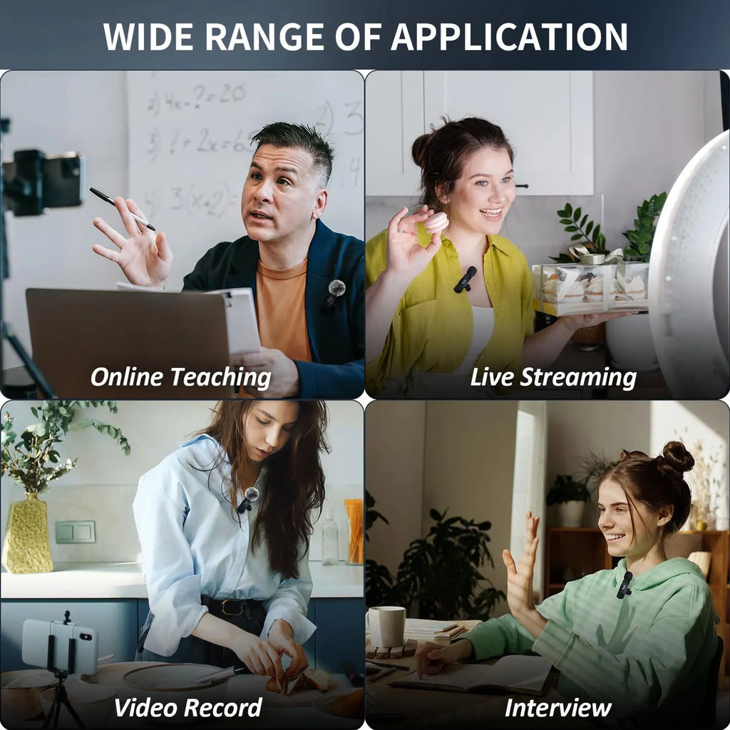 Mini Mic Pro — Wireless Lavalier Mic for Creators & Streamers