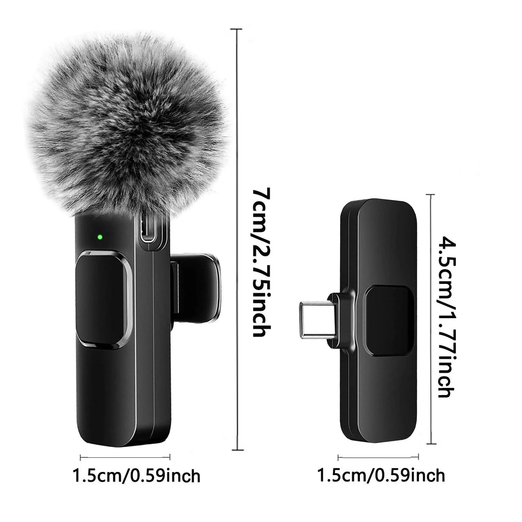 Mini Mic Pro — Wireless Lavalier Mic for Creators & Streamers
